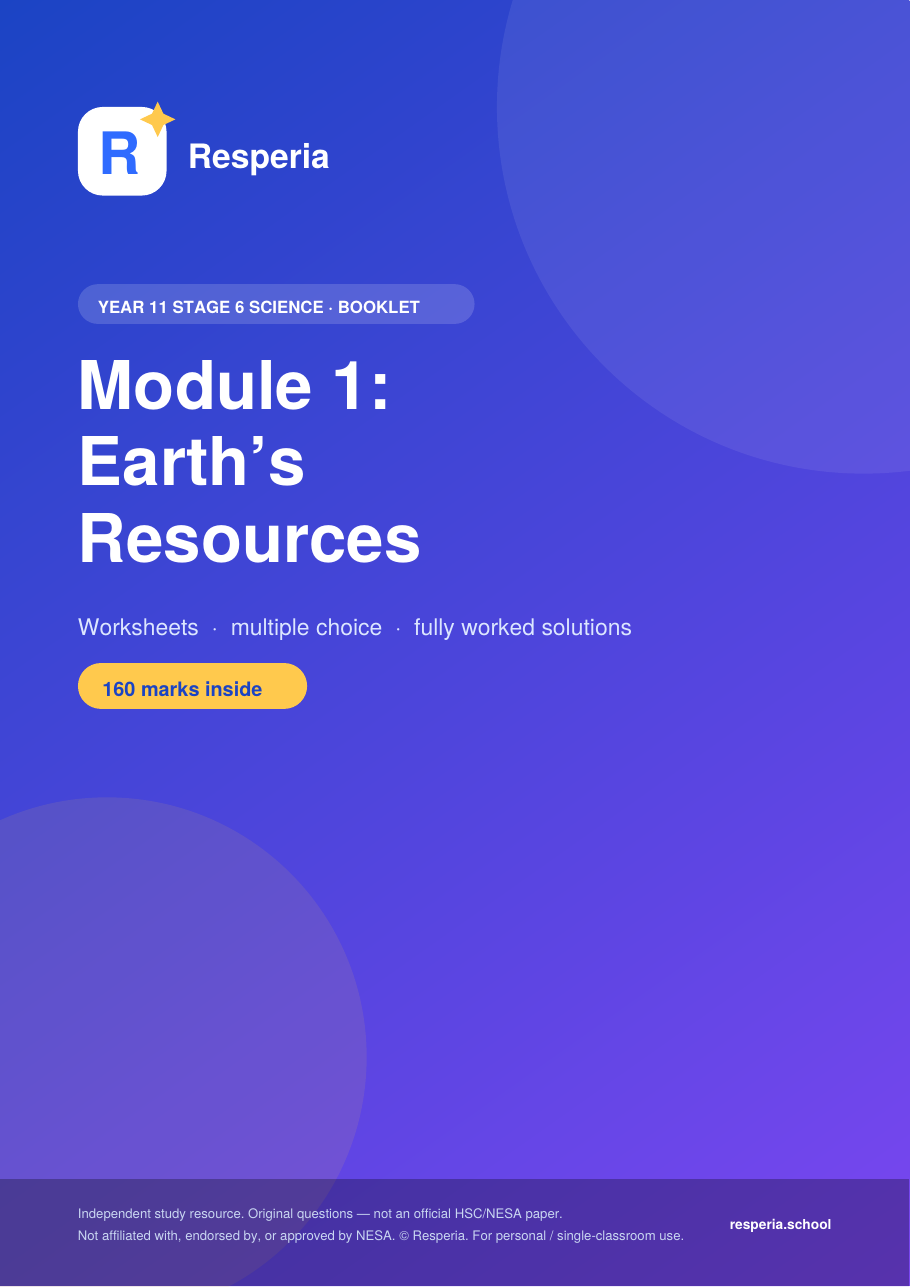 Earth’s Resources cover