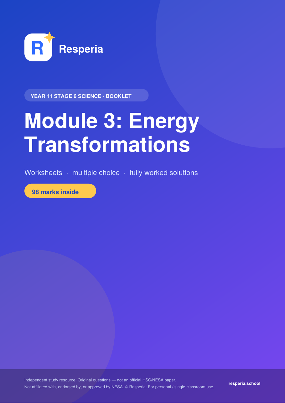 Energy Transformations cover