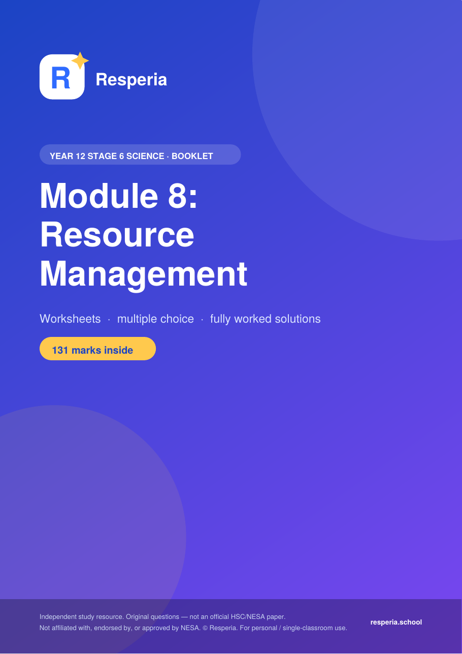 Resource Management cover
