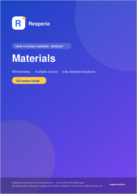Materials cover