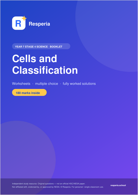 Cells & Classification cover
